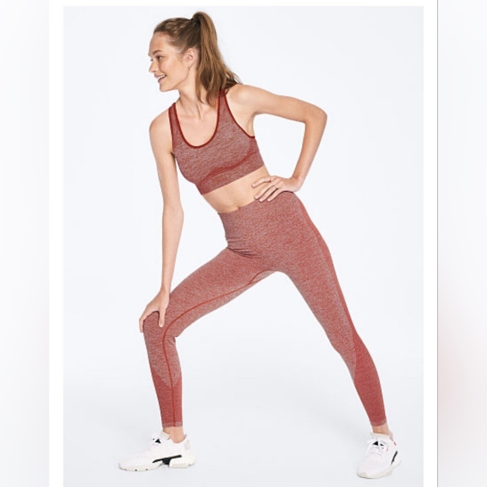 PINK seamless leggings size small